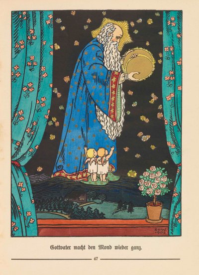 Illustration for Der Buntscheck by Richard Dehmel by Emil Rudolf Weiss