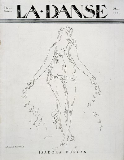 Isadora Duncan (American Dancer of Irish Origin) by Emile Antoine Bourdelle
