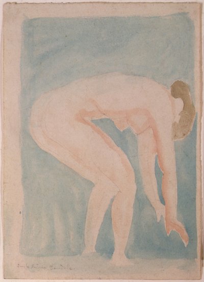 Study of a Nude by Emile Antoine Bourdelle