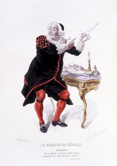 Bartholo in the Barber of Seville from 