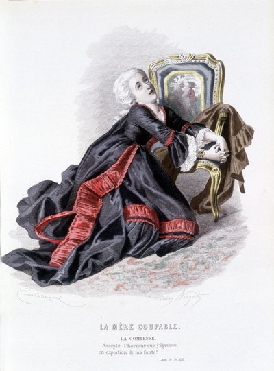 Complete work by Beaumarchais (1732-1799) by Edouard Fournier, Ed. Laplace, Sanchez et Cie, Paris 1876 by Emile Antoine Bayard