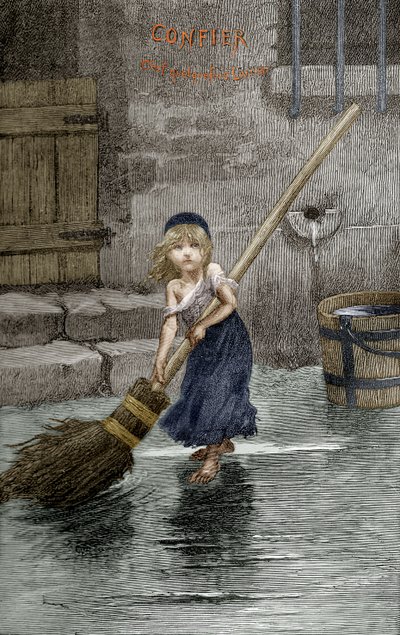 Cosette, Illustration from 
