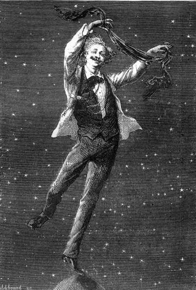 Illustration of Jules Verne