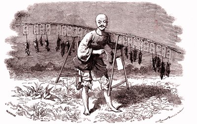 Rat Killer in China by Emile Antoine Bayard