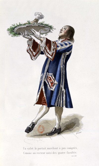 Illustration of in Oeuvres de Nicolas Boileau, Paris 1873, Laplace Sanchez and Cie editeurs by Emile Antoine Bayard