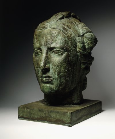 Head of Liberty; Tete de Liberte, c.1914 by Emile Antoine Bourdelle