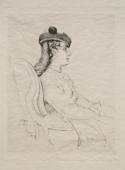 Souvenir de Voyage by Charles Emile Auguste Carolus Duran