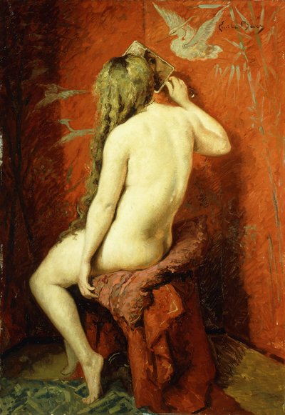 Nude from the Back by Emile Baes