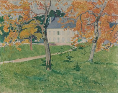 House Among Trees - Pont-Aven by Emile Bernard