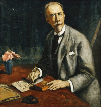 Portrait of Emile Bauman by Emile Bernard