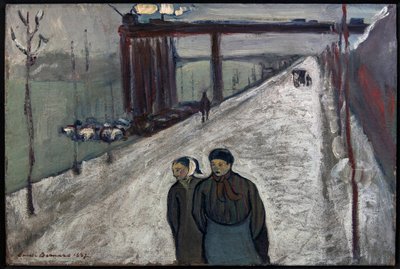 Quai de Clichy - 1887 by Emile Bernard