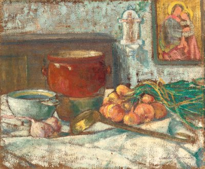 Still Life with Onions by Emile Bernard