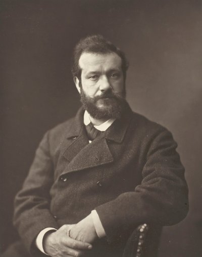 Félix Henri Bracquemond, French Painter and Printmaker by Emile Courtin