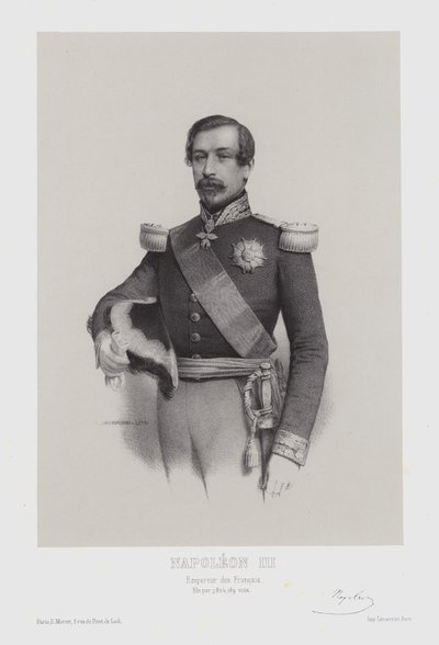 Napoleon III, Emperor of France by Emile Desmaisons