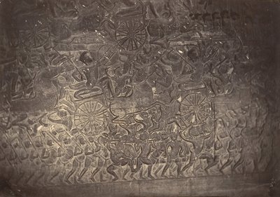 Bas-relief of the Great Gallery of the Pagoda by Emile Gsell