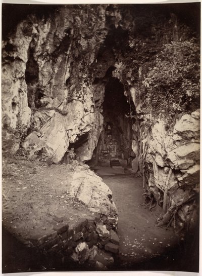 Hoa Nghiem Cave, Grotto of the August Transformation, c. 1875 by Emile Gsell