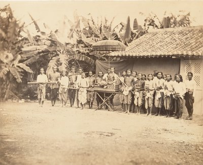 Cambodian Prince and his Procession by Emile Gsell