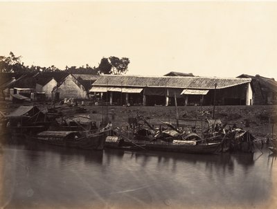 View of the Chinese City Cholen, Sheet No. 2, Saigon, Cochinchina by Emile Gsell