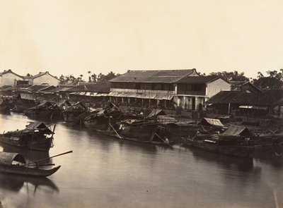 View of the Chinese City Cholen, Sheet No. 3, Saigon, Cochinchina by Emile Gsell