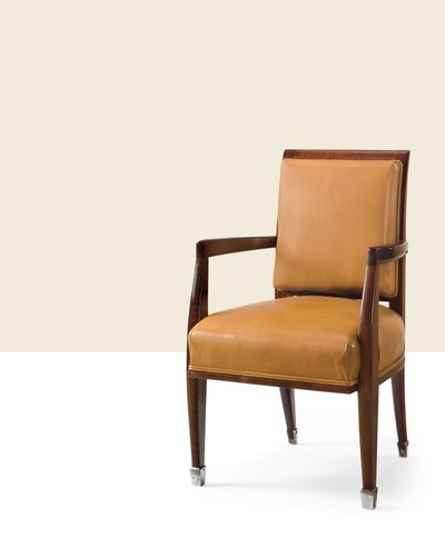 Armchair for the Salon de Thé on the S.S. Île de France, c.1927 by Émile Jacques Ruhlmann