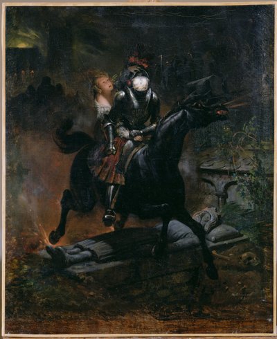 Ballad of Leonore, 1839 by Emile Jean Horace Vernet