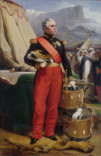 Count Jacques-Louis-Cesar-Alexandre de Randon, Marshal of France by Emile Jean Horace Vernet