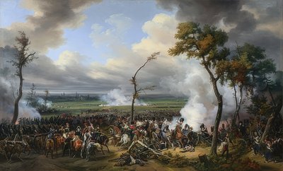 The Battle of Hanau. 1824 by Emile Jean Horace Vernet