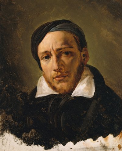 Jean-Louis-André-Théodore Gericault by Emile Jean Horace Vernet
