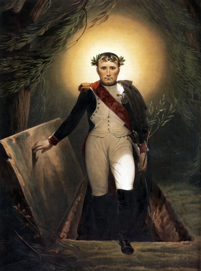 Napoleon Leaving his Tomb, c.1860 by Emile Jean Horace Vernet