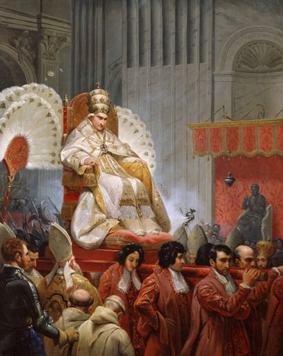 Pope Pius VIII in St. Peter