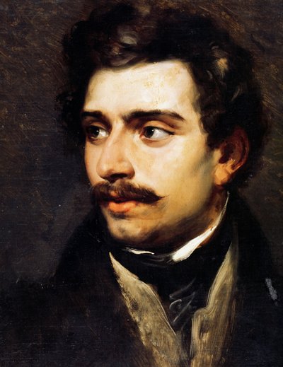 Portrait of Federico Ricci by Emile Jean Horace Vernet