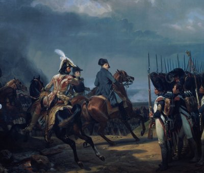 The Battle of Iena, 14th October 1806 by Emile Jean Horace Vernet