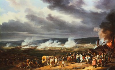 The Battle of Jemappes, 1792 by Emile Jean Horace Vernet