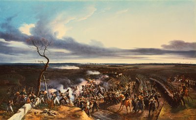 The Battle of Montmirail, 11 February, 1814 by Emile Jean Horace Vernet