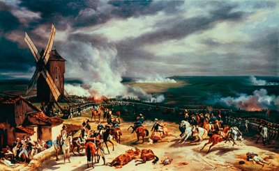 The Battle of Valmy, 20 September, 1792 by Emile Jean Horace Vernet