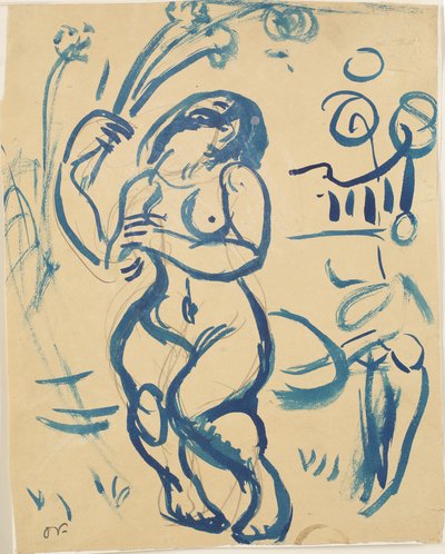 Standing Nude Woman by Emile Othon Friesz