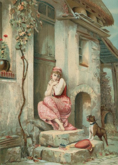 La Cigale by Emile Pierre Metzmacher