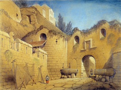 Mont St Michel by Emile Sagot - Collection of the Museum of Avranches by Emile Sagot