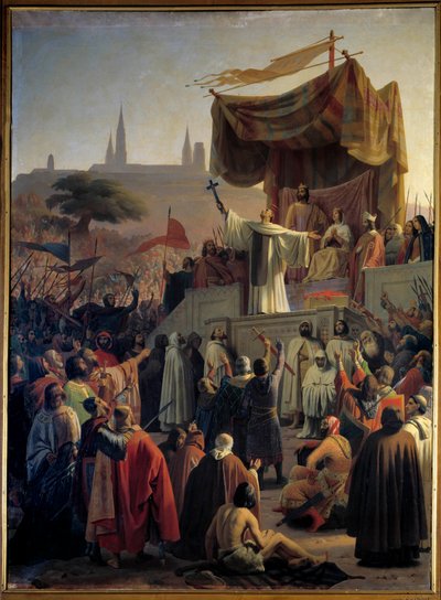 Saint Bernard of Clairvaux Preaching the Second Crusade by Emile Signol
