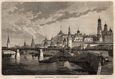 General view of Moscow by Emile Theodore Therond