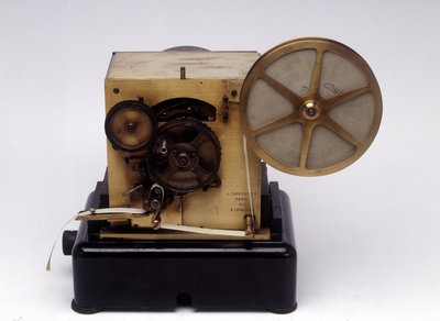 Baudot System Telegraph Printer, Patented 1874 by Emile and Carpentier Jules Baudot