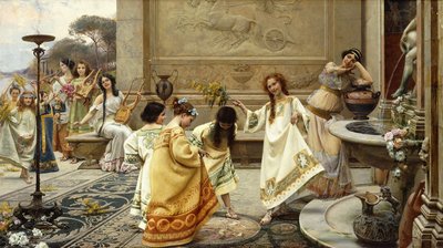 Fontinales: Feast of the Fountains by Emilio Vasari