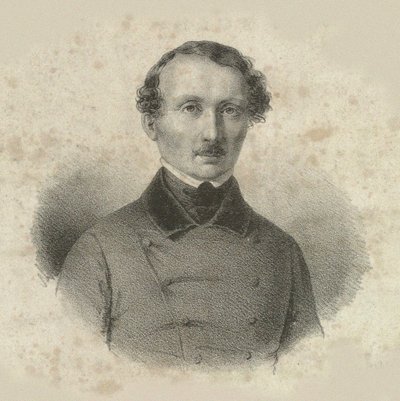 Portrait of the Composer Hans Christian Lumbye by Emilius Ditlev Baerentzen