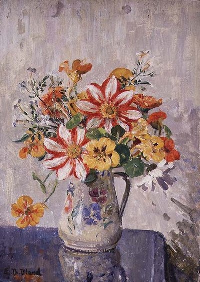 Still Life with Flowers in a Jug by Emily Beatrice Bland