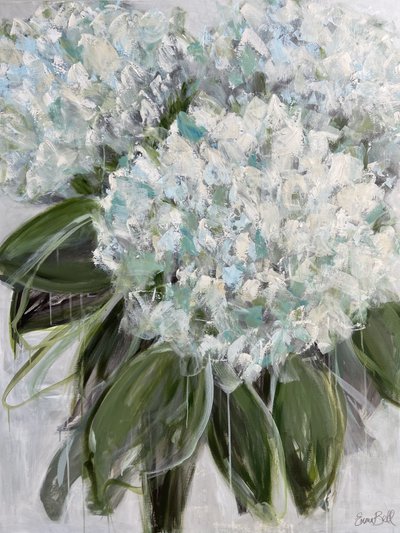 Fresh Hydrangea Blooms by Emma Bell