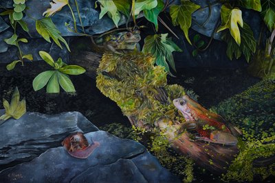 Pond Life, 2021 by Emma Pewsey