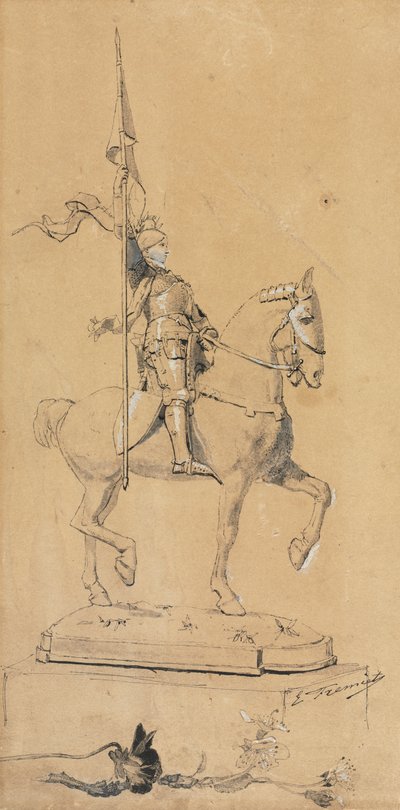 Joan of Arc on Horseback by Emmanuel Fremiet