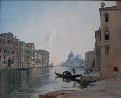 Venice, the Grand Canal (September 1892) by Emmanuel Lansyer