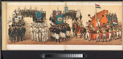 Parade in Haarlem, 1872 (Plate 12) by Emrik and Binger