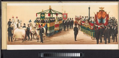 Parade in Haarlem, 1872 (Plate 9) by Emrik and Binger